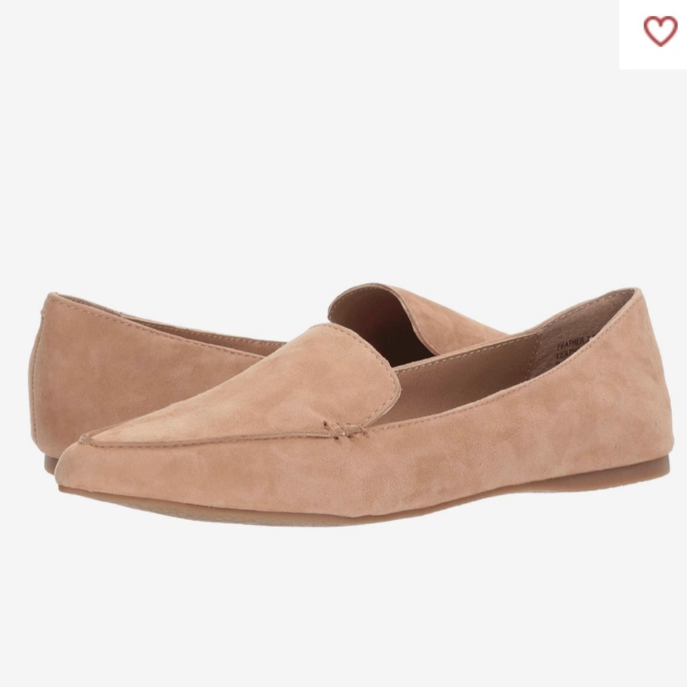 Steve Madden Tan suede flats